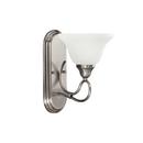 100W 1-Light Wall Sconce in AntiquePewter