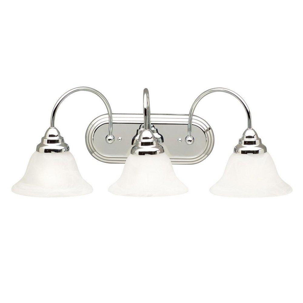 Kichler Lighting Chrome 100W 3-Light Medium Base A Bracket 