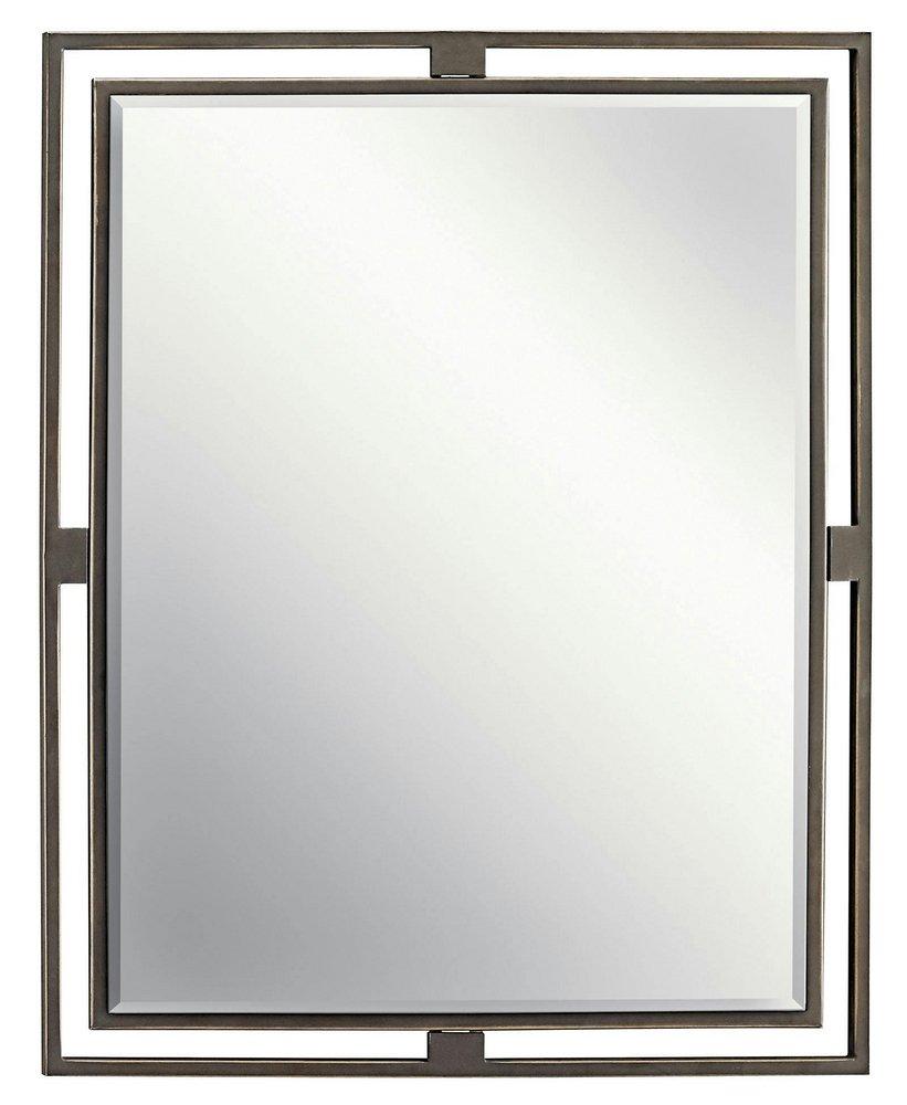 Kichler Lighting Olde Bronze 30 x 24 in. Rectangle Mirror 
