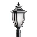 Kichler Lighting Black 150W 120V Medium Outdoor Post Mount 