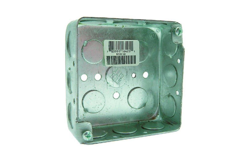 DiversiTech® Silver 4 in. Square Extension Box 