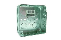 4 in. Stainless Steel Square Extension Box