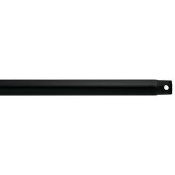 36 x 1 in. Fan Downrod in Satin Black