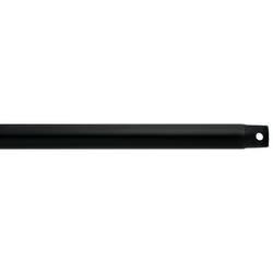 18 in. Fan Downrod in Satin Black