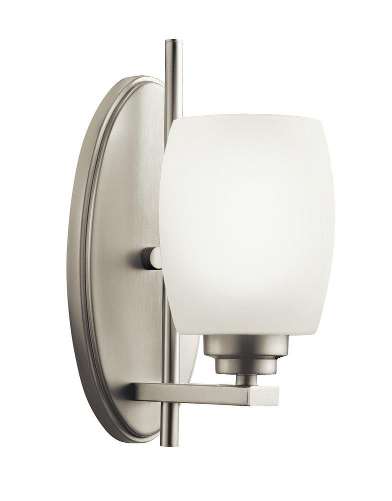 Kichler Lighting Brushed Nickel 4-1/2 in. 1-Light Wall Sconce 