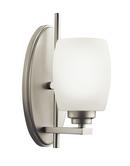 Kichler Lighting Brushed Nickel 4-1/2 in. 1-Light Wall Sconce 
