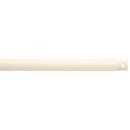 24 in. Extension Downrod in Satin Natural White