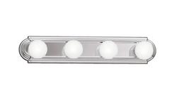 60W 4-Light Bath Vanity Fixture in Polished Chrome