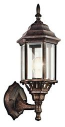 Kichler Lighting Tannery Bronze 100W Die Cast Aluminum Wall Mount Lantern 