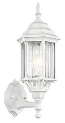 Kichler Lighting White 100W Die Cast Aluminum Wall Mount Lantern 