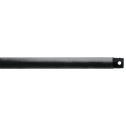 36 in. Ceiling Fan Downrod in Distressed Black