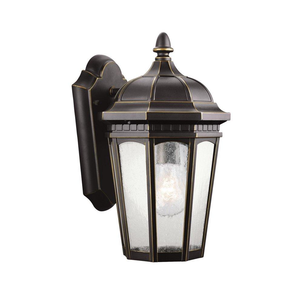 Kichler Lighting Rubbed Bronze 100W 1-Light Wall Lantern 