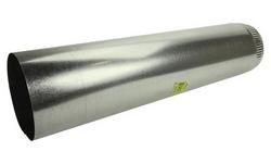 4 in x 60 in 26 ga Galvanized Steel Round Duct Pipe