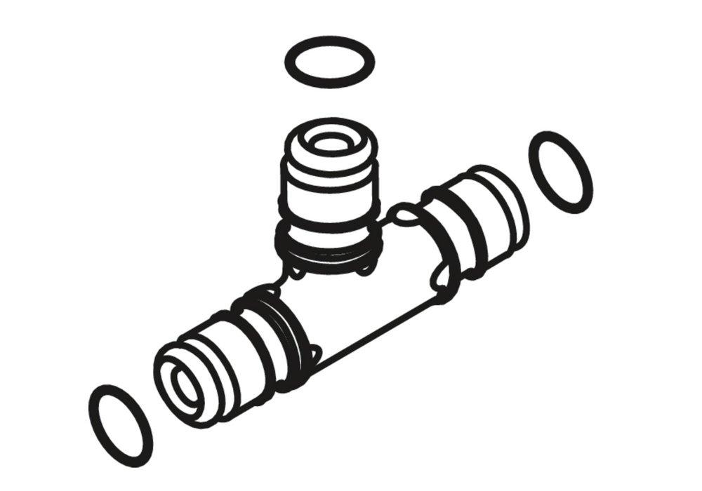 KOHLER Quick Connect Tee 