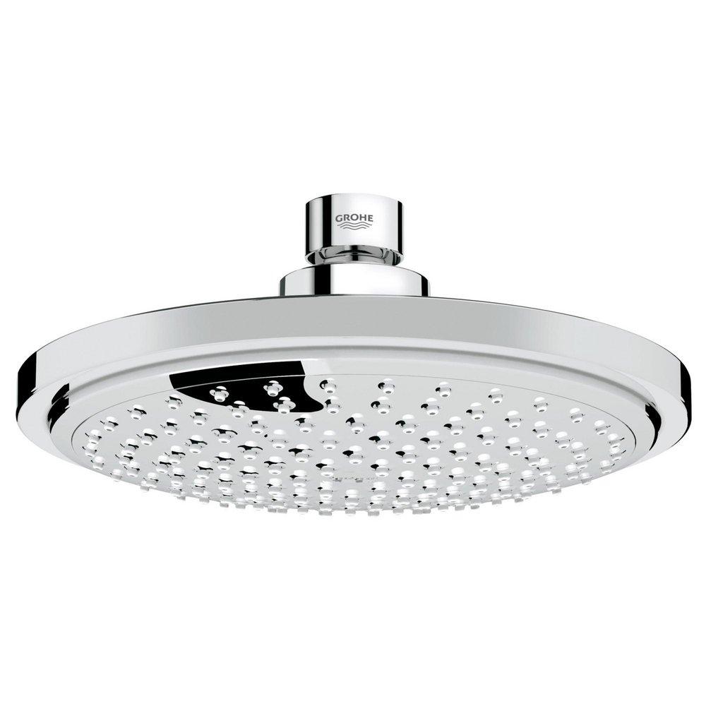 GROHE StarLight® Chrome Single Function Rain Showerhead 