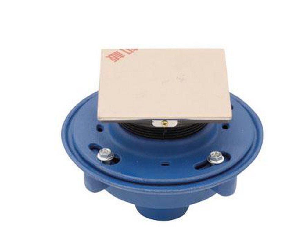 California Faucets 3 in. Push On Cast Iron Shower Drain 