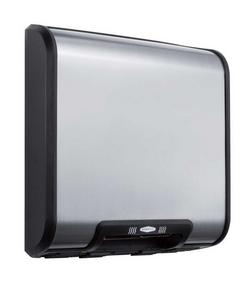 Surface Mount Hand Dryer in Satin Stainless Steel