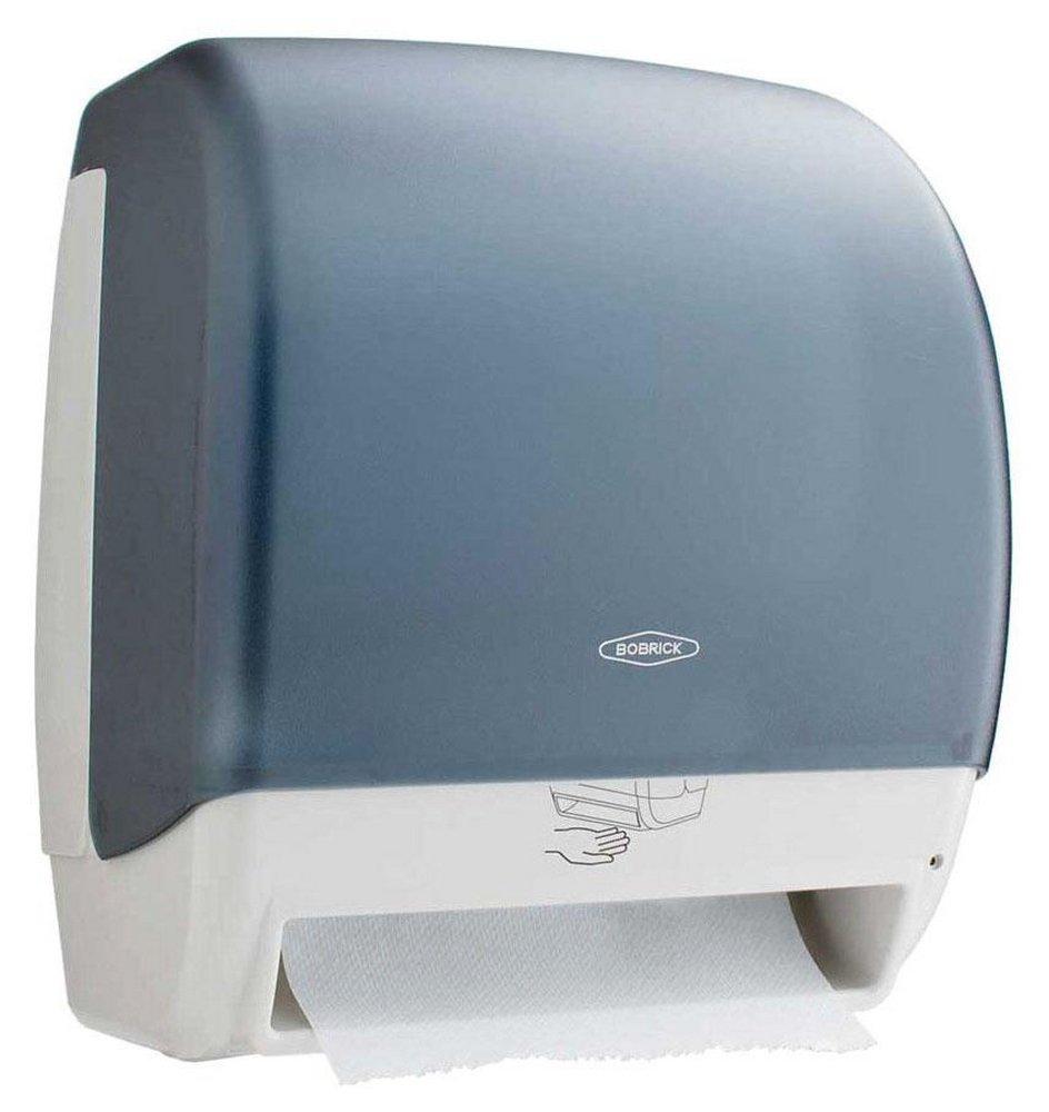 Bobrick Navy Blue Plastic Surface Mount Automatic Roll Towel Dispenser 