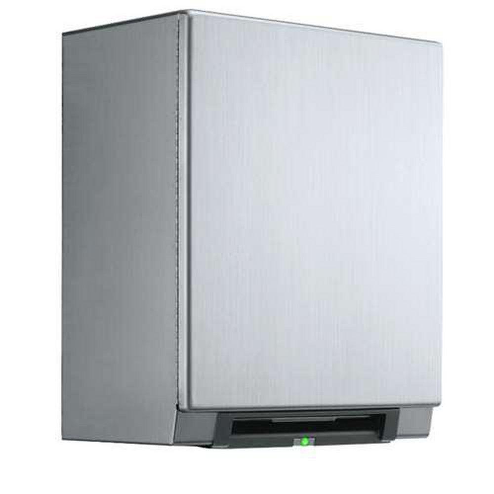 Bobrick Satin Stainless Steel Surface Mount Automatic Roll Towel Dispenser 