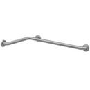 Bobrick Satin 42 x 54 in. 2-Wall Toilet 304 Stainless Steel Compartment Grab Bar 