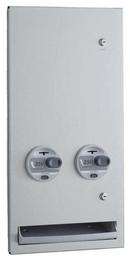 Bobrick Satin Recessed Napkin or Tampon Vendor 