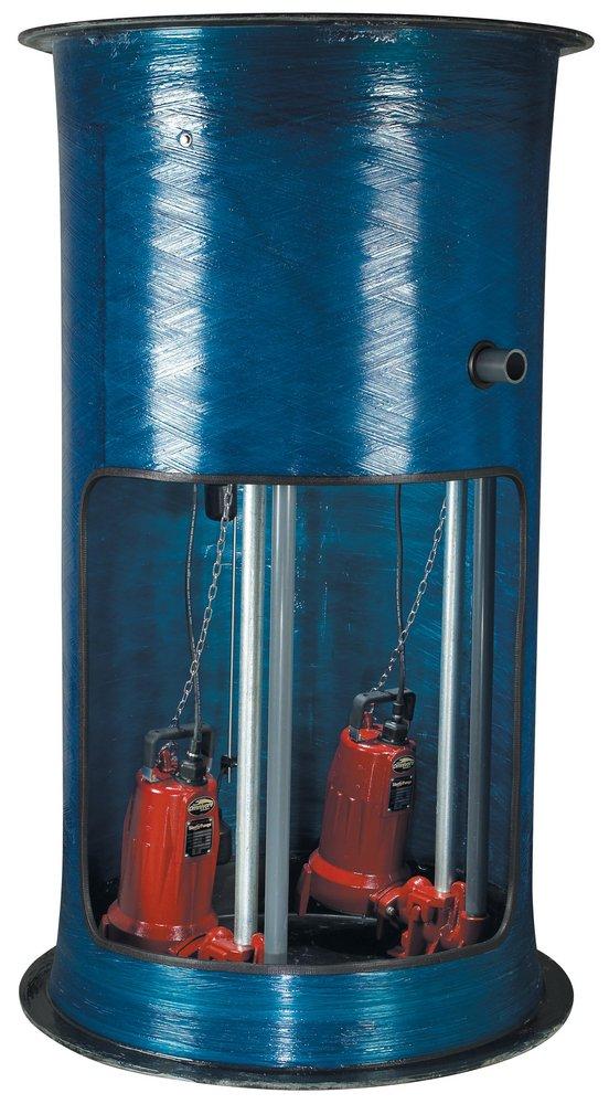 2 HP 3 Phase 208/230V Duplex Grinder Pump Package 