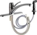 Chicago Faucets Polished Chrome Single Handle KitchenFaucet 