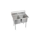 Elkay Stainless Steel 2-Hole 2-Bowl Scullery Sink 