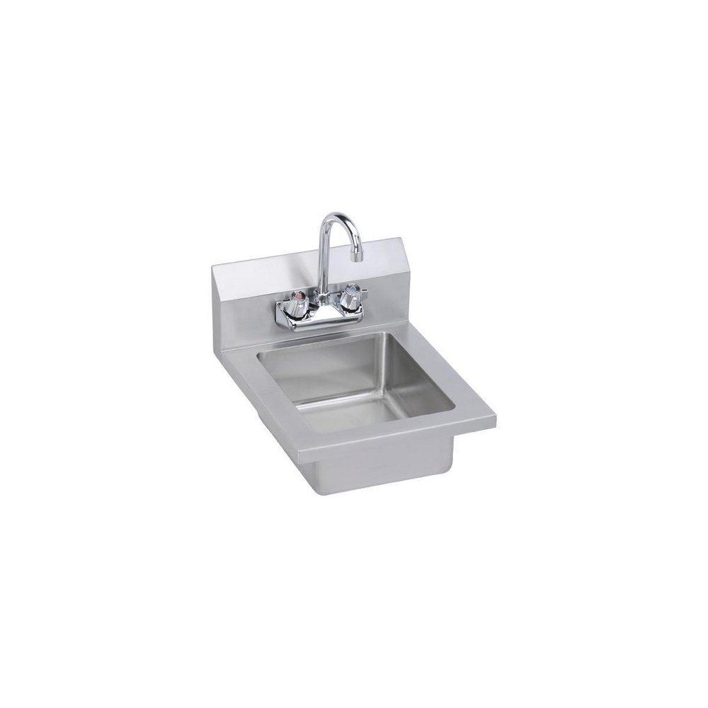 Elkay Stainless Steel Wall Mount Economy Hand Sink 