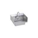 Elkay Stainless Steel 18 x 14-1/2 in. 1-Bowl 2 Hole Wall Mount Commercial Hand 300 Sink 