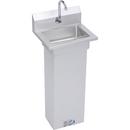 Elkay Stainless Steel 18 x 14-1/2 in. 1-Bowl 1 Hole Floor Mount Pedestal Commercial Hand 300 Sink 