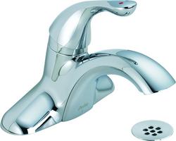 Single Handle Centerset Bathroom Sink Faucet in Chrome