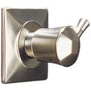 Tub and Shower Diverter Valve with Single Lever Handle in Brilliance Brushed Nickel