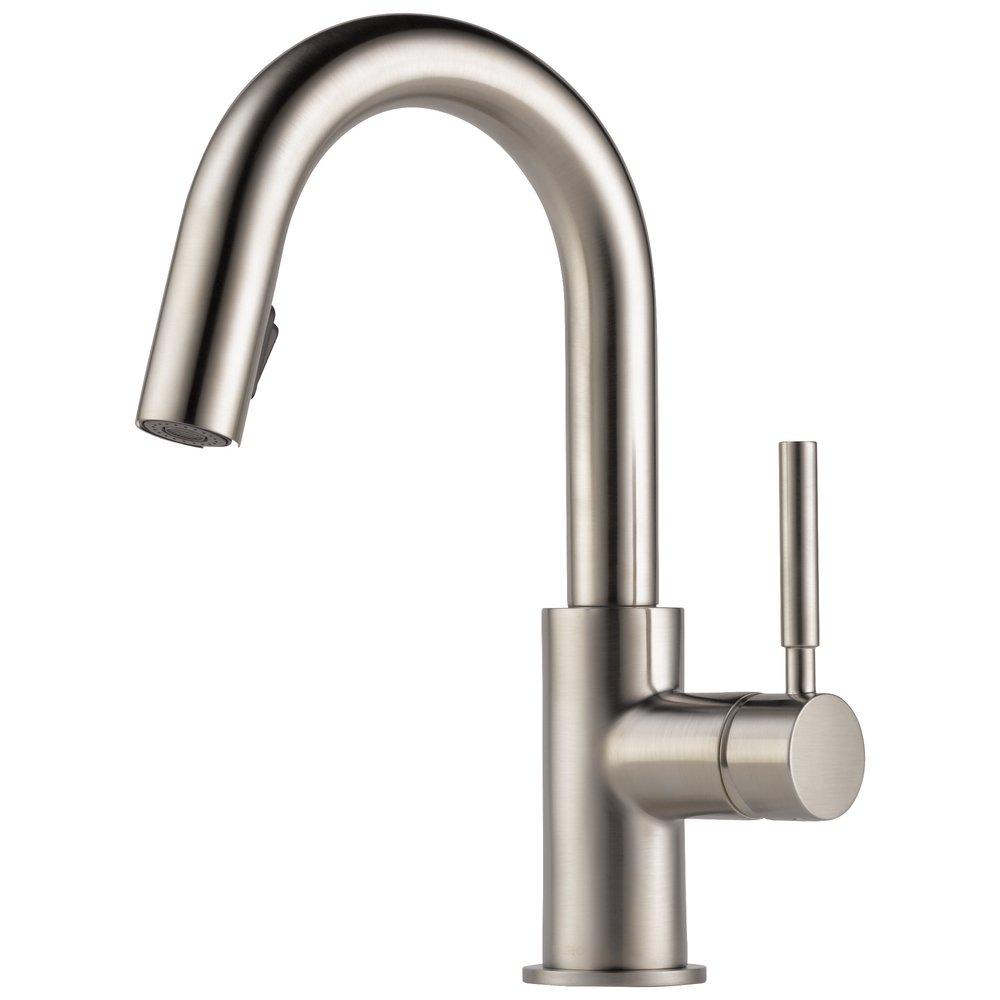 Brizo Stainless Single Handle Lever Handle Bar Faucet 