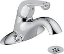 Delta Faucet Chrome Single Handle Centerset Bathroom Sink Faucet 