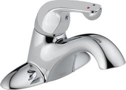 Single Handle Centerset Bathroom Sink Faucet in Chrome