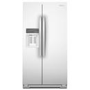 35-7/16 in. 16.43 cu. ft. Side-By-Side Refrigerator in White