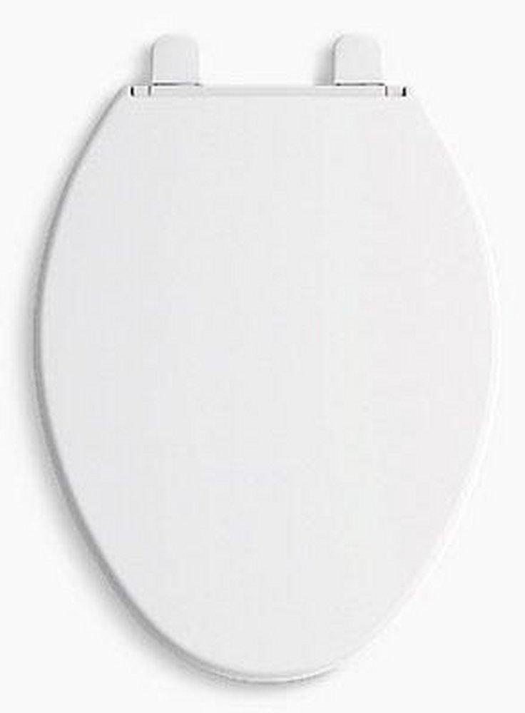 KOHLER Biscuit Elongated Closed Front Toilet Seat 