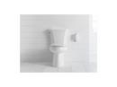 KOHLER White Elongated Closed Front Toilet Seat 