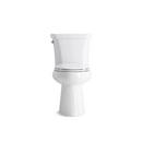 KOHLER White Plastic Elongated Closed Front With Cover Toilet Seat 