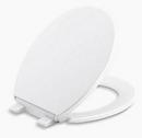 KOHLER White Elongated Closed Front Toilet Seat 