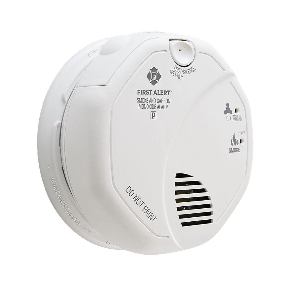 First Alert White AC/DC Smoke/Carbon Monoxide Combo Alarm 