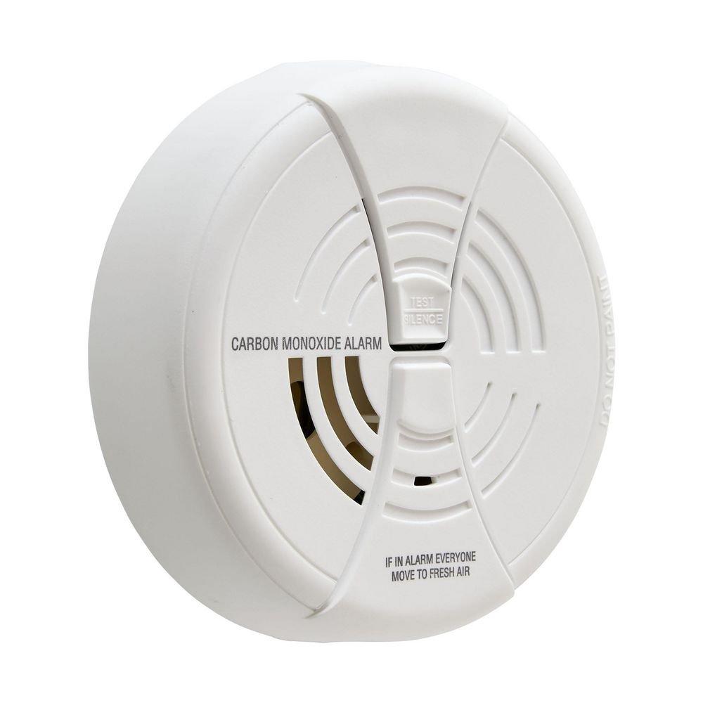 BRK Electronics White Battery Carbon Monoxide Detector 