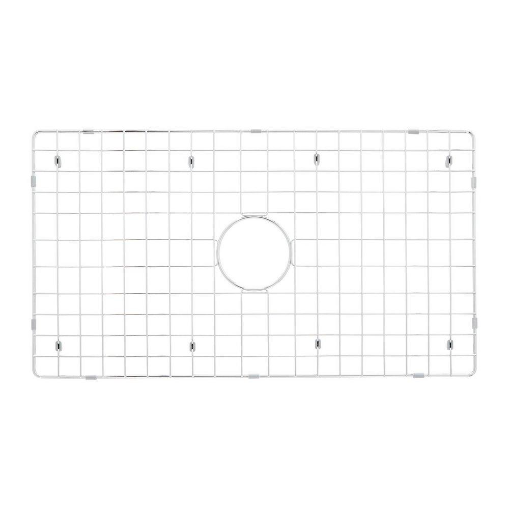 Signature Hardware Chrome Plated 17-5/16 x 30-3/4 in. Basin Rack 