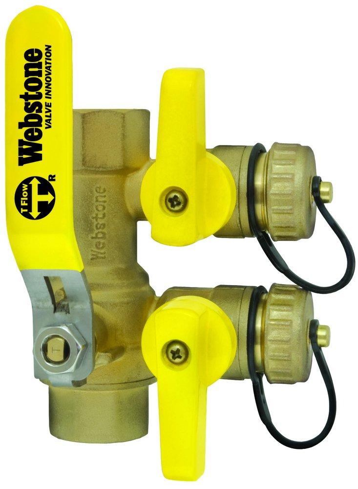 Webstone a brand of NIBCO Brass Brass Full Port Threaded 600# Ball Valve 