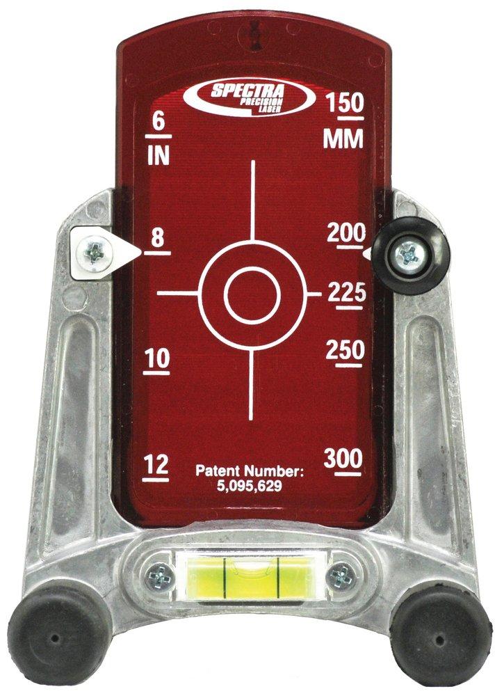 Spectra Precision Small Adjustable Pipe Laser Target 