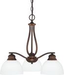 Capital Lighting Burnished Bronze 100W 3-Light Medium E-26 Incandescent Chandelier 