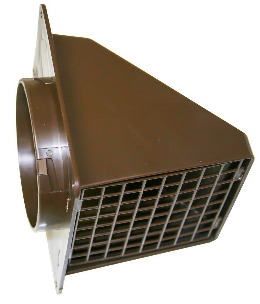 Builder's Best Brown 4 in. Plastic Dryer Vent 