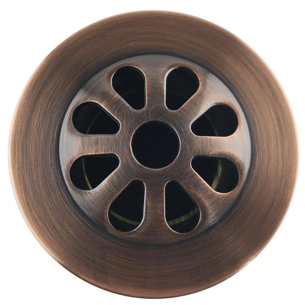 Linkasink Weathered Copper Grid Strainer 