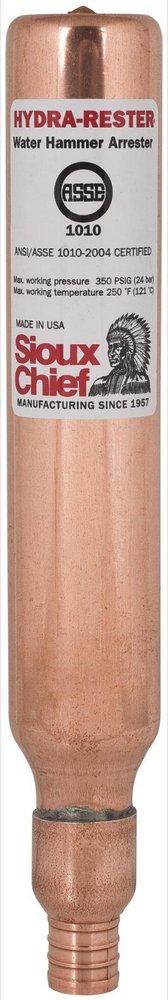 Sioux Chief Copper PEX and F1807 Water Hammer Arrestor 